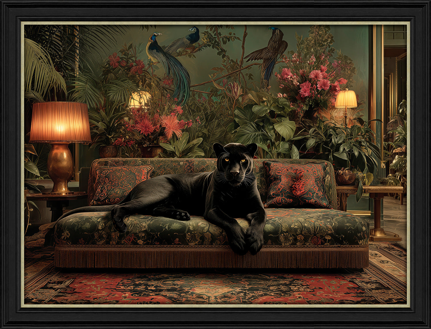 Lounging Panther