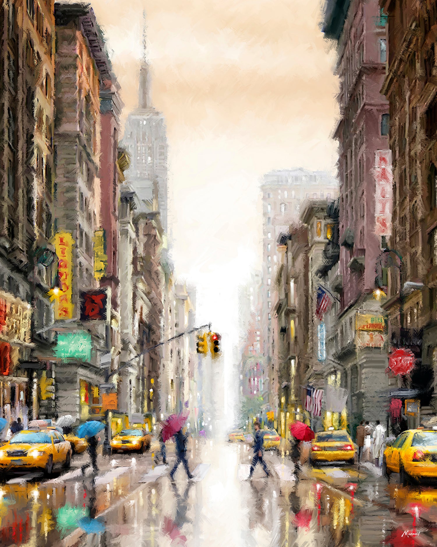 5th Avenue New York Canvas
