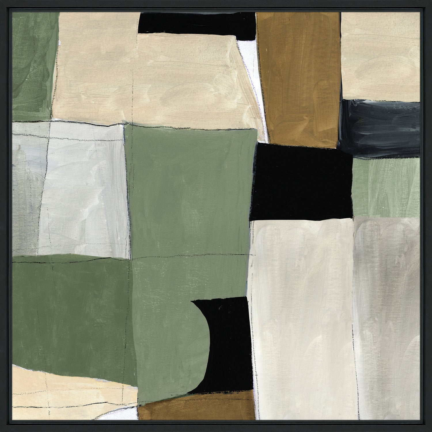 Soft Green Composition II