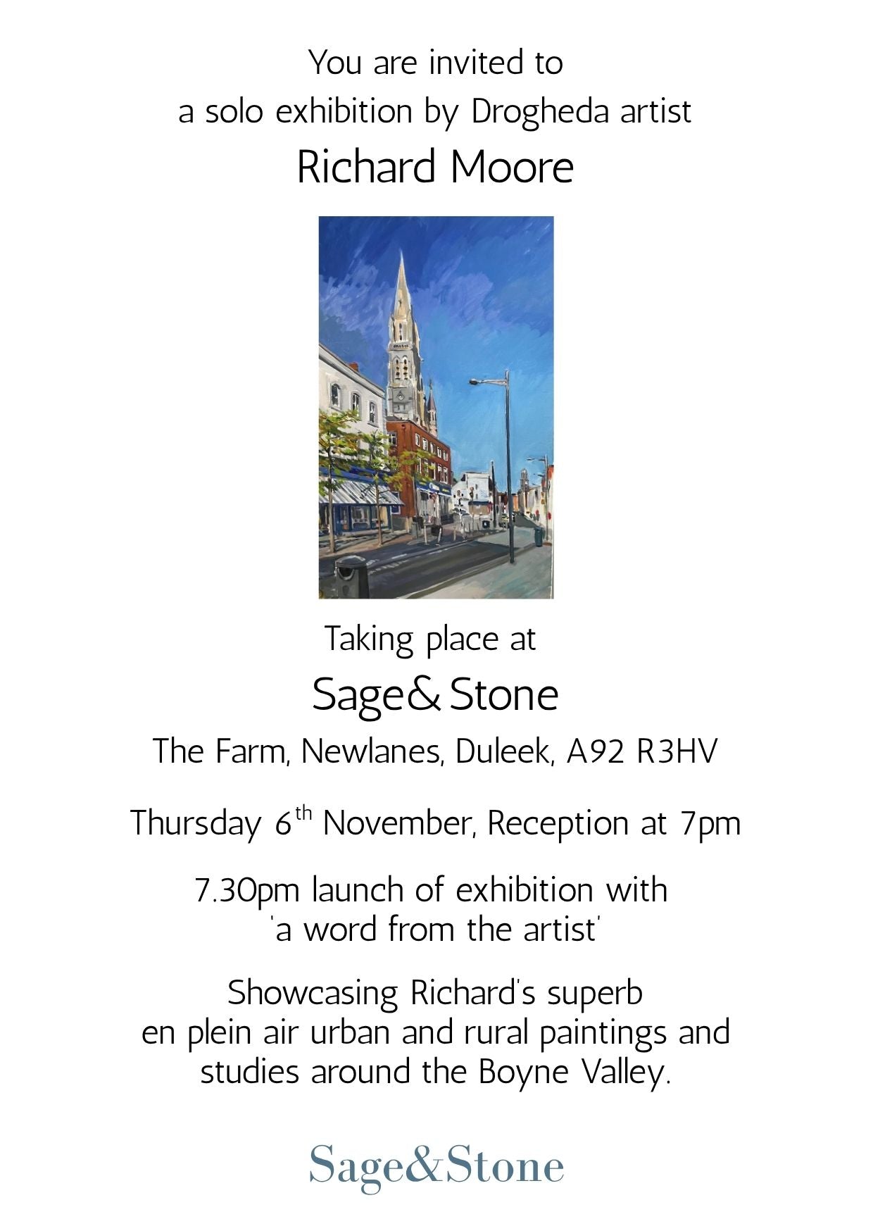 Richard Moore - Solo Art Exhibition