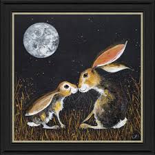 To The Moon And Back Rabbits Large